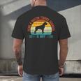 Being a Boston Terrier Grandpa Is Ruff Boston Terrier Men's Back Print T-Shirt, gift for family, gift for coworker