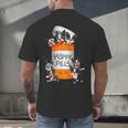 Boston Terrier Happy Pills T-Shirt Men's Back Print T-Shirt, gift for family, gift for coworker