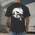 Boston Terrier And Moon Halloween Costume Dog Lover Men's Back Print T-Shirt, gift for family, gift for coworker