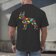 Boston Terrier Tacos Mexican Cinco De Mayo Taco Men's Back Print T-Shirt, gift for family, gift for coworker