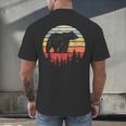 Catch Some Rays Vintage Retro Grizzly Bear Men's Back Print T-Shirt, gift for family, gift for coworker