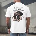 Boston Terrier Shirt I Didn't Fart My Butt Blew You A Kiss Men's Back Print T-Shirt, gift for family, gift for coworker