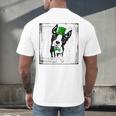 Cool Saint Patrick's Boston Terrier T Shirt For Dogs Lovers Men's Back Print T-Shirt, gift for family, gift for coworker