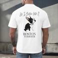 Life Is Better With A Boston Terrier Dog For Lover Men's Back Print T-Shirt, gift for family, gift for coworker