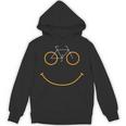 Bicycle Smile Bike Smiling Face Biking Unisex Hoodie