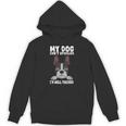 Boston Terrier American Gentleman Dog Lover I'm Well Trained Unisex Hoodie, American Boston Terrier Gifts, trending gift