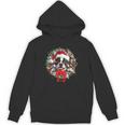 Boston Terrier Christmas Wreath Decoration Xmas Pajamas Unisex Hoodie, Boston Terrier Christmas Gifts, trending gift