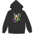 Boston Terrier In Day Of The Dead Sugar Skull Dog Unisex Hoodie, trending gift