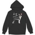 Boston Terrier Dog Mom Woman Women Unisex Hoodie, Couple Gifts, Mom Gifts, Boston Terrier Mom Gifts, trending gift
