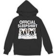 Boston Terrier Dog Official Sleep Pajamas Nightgown Unisex Hoodie, trending gift