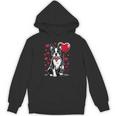 Boston Terrier Dog Valentine's Day Dog Owner Valentine Unisex Hoodie, trending gift