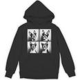 Boston Terrier Dogs With Sunglasses Photo Pets Meme Unisex Hoodie, trending gift