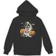 Boston Terrier Ghost Boo Halloween Costume Spooky Season Unisex Hoodie, Boston Terrier Ghost Gifts, Boston Terrier Halloween Gifts, trending gift