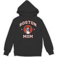 Boston Terrier Mom Dog Mother Unisex Hoodie, Couple Gifts, Mom Gifts, Boston Terrier Mom Gifts, trending gift