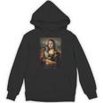 Boston Terrier Mona Lisa Painting Art Dog Mom Dad For Men Women Kids Unisex Hoodie, Couple Gifts, Mom Gifts, Boston Terrier Dad Gifts, Boston Terrier Mom Gifts, trending gift