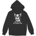 Boston Terrier Nope Not Today Not Tomorrow Either Sarcastic Unisex Hoodie, trending gift