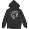 Boston Terrier Patriotic 4th Of July USA American Flag Unisex Hoodie, Patriotic Boston Terrier Gifts, American Boston Terrier Gifts, Boston Terrier 4th Of July Gifts, trending gift