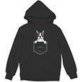 Boston Terrier In The Pocket Cute Boston Terrier Dog Lovers For Men Women Girls Kids Unisex Hoodie, trending gift