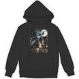 Boston Terrier Selfie Full Moon Flying Witch Halloween Dog Unisex Hoodie, Boston Terrier Halloween Gifts, trending gift