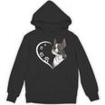 Boston Terrier Shirts For Women Girls Kids Heart Cute Unisex Hoodie, trending gift
