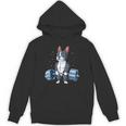 Boston Terrier Weightlifting Deadlift Men Fitness Gym Unisex Hoodie, Boston Terrier Gym Gifts, trending gift
