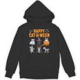Cats Halloween Spooky Holiday Cute Kitten Cat Halloween Hoodie Cats Halloween Spooky Holiday Cute Kitten Cat Halloween Hoodie
