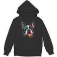 Cute Boston Terrier Puppy Dog Art Lover Unique Painting For Men Women Kids Unisex Hoodie, trending gift