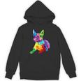 Dog Lover Boston Terrier Dog Colorful Boston Terrier Men Women Kids Unisex Hoodie, trending gift