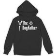 The Dogfather Boston Terrier Dog Dad Father's Day Unisex Hoodie, Couple Gifts, Boston Terrier Dad Gifts, trending gift