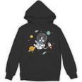 Kawaii Kids & Boys Astronaut Space Boston Terrier Dog Lover Unisex Hoodie, trending gift