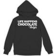 Life Happens チョコレートヘルプ パーカー