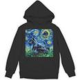 Scottish Terrier Starry Night Scotty Dog Art By Aja Unisex Hoodie, trending gift