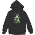 St Patrick's Day Leprechaun Boston Terrier Dog Shamrock For Men Women Kids Unisex Hoodie, trending gift