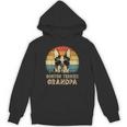 Vintage Boston Terrier Grandpa Dog Lovers Father's Day Unisex Hoodie, trending gift