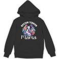 Watercolor Floral Boston Terrier Mama Dog Lover Mother's Day For Men Women Girls Kids Unisex Hoodie, trending gift