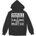 ウェストバージニアtシャツ Westirginia Is Calling And I Must Go パーカー