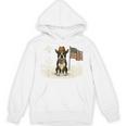 Boston Terrier 4th Of July US American Flag Dog Patriotic Unisex Hoodie, Patriotic Boston Terrier Gifts, American Boston Terrier Gifts, Boston Terrier 4th Of July Gifts, trending gift