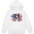 Boston Terrier Dad American Flag 4th Of July Dog Fathers Day Unisex Hoodie, Couple Gifts, Boston Terrier Dad Gifts, American Boston Terrier Gifts, Boston Terrier 4th Of July Gifts, trending gift