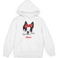 Boston Terrier Mum Dog Woman Idea Unisex Hoodie, trending gift