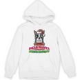 Boston Terrier Santa Claus Christmas Dog Unisex Hoodie, Boston Terrier Christmas Gifts, trending gift