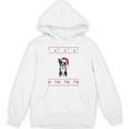 Boston Terrier Wearing Santa Hat Ugly Xmas Dog Lovers Unisex Hoodie, trending gift