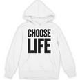 Choose Life 前面と背面の両面デザイン パーカー