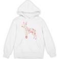 Floral FLower Boston Terrier Mom Grandma Unisex Hoodie, Couple Gifts, Mom Gifts, Boston Terrier Mom Gifts, trending gift