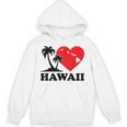 I Love Hawaii ハワイアンハートパーム レディース メンズ ボーイズ ガールズ パーカー