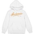 Retro Sedona Script Vintage Throwback Kids Unisex Hoodie, trending gift
