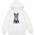 USA Flag Boston Terrier Best Dog Mom Ever 2025 Unisex Hoodie, Couple Gifts, Mom Gifts, Boston Terrier Mom Gifts, trending gift