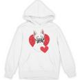Valentine's Day Boston Terrier Unisex Hoodie, trending gift