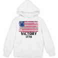 Victory 1776 愛国的 ベッツィー・ロス アメリカ国旗 星13個 パーカー