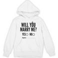 Will You Marry Me Wedding おもしろプロポーズ パーカー