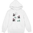 Xmas Tree Santa Riding Boston Terrier Christmas Unisex Hoodie, Boston Terrier Christmas Gifts, Boston Terrier Riding Gifts, trending gift
